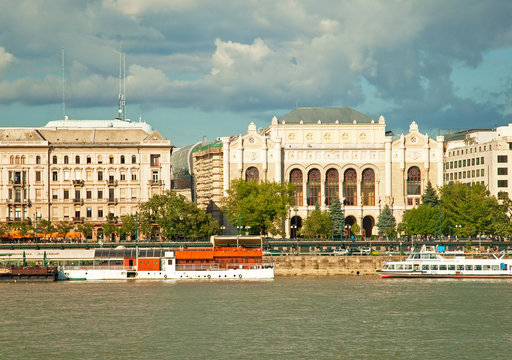 The renovated Vigado in Budapest, Hungary