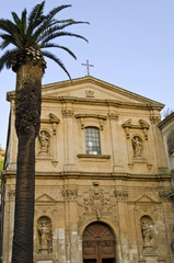 Fototapeta na wymiar Kościół San Domenico w Modica