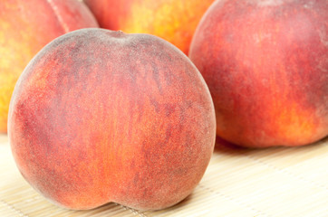 Ripe peaches