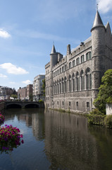 Obraz premium Castle in Gent, Belgium