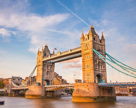 Tower Bridge At Sunset