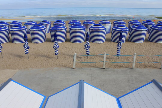 cabine de plage Cabourg