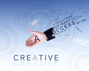 Business concept with words