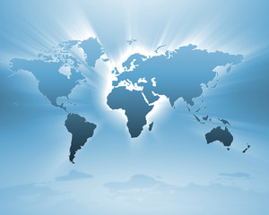 World map © Sergey Nivens