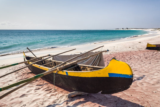 Fishing canoes