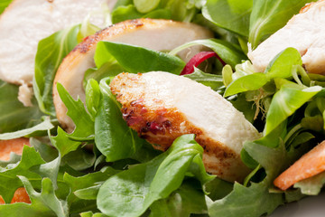 Fresh salad.