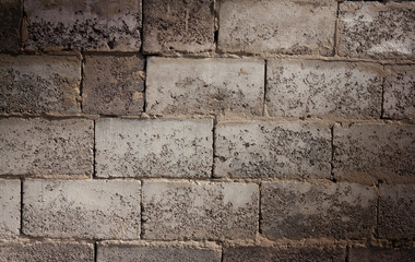 a brick wall as background