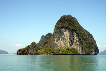 Naklejka premium Koh Phanak, Phang Nga Bay, Thailand