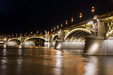 Margaret Bridge in Budapest