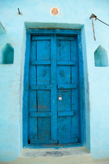 closed door indian village