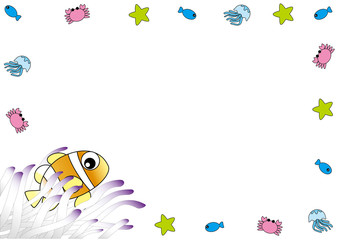 クマノミ　フレーム