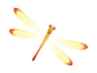vector icon dragonfly