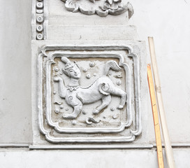 stucco work Thai traditional style
