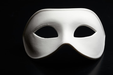 white mask