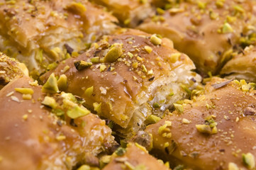 Baklava - traditional middle east sweet desert