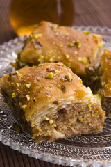 Baklava - traditional middle east sweet desert