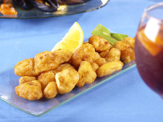 Calamares a la romana – Fried Calamari