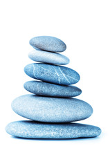 stones in balanced pile