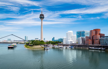 Medienhafen Düsseldorf © Engel Drohnenpilot