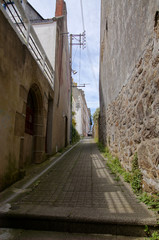 Vieille rue étroite à Douarnenez