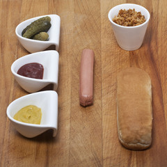 Hot dog's ingredients