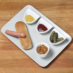 Hot dog's ingredients