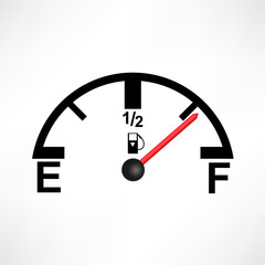 White Gas Tank Illustration