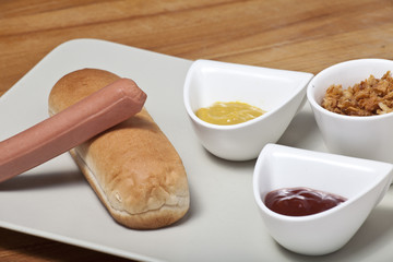 Hot dog's ingredients
