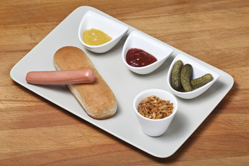 Hot dog's ingredients