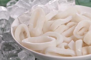 anillas de calamares congeladas