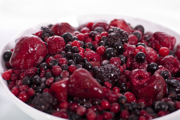 frutos del bosque congelados
