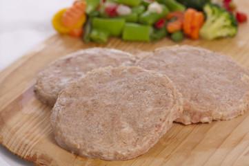 albóndigas de carne de pollo congeladas