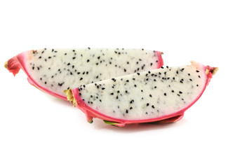 Dragon fruit isolated on white background