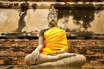 buddha in ayuthaya Thailand