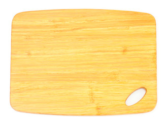 cutting board isolated on white