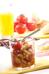 sweet corn and tomato relish