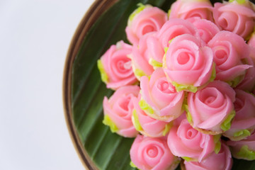A Lua  or Gulap Chao Wang ,thai dessert