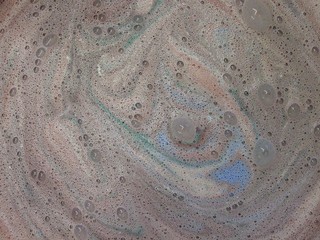 Obraz premium Farben Abfälle