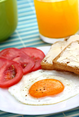 Breakfast with egg