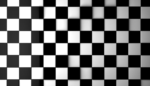 fondo abstracto de baldosas en blanco y negro