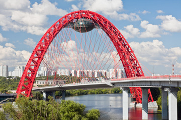 suspension cable-stayed bridge