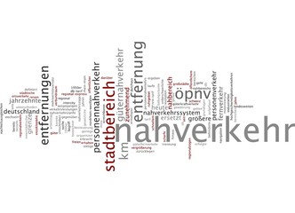 Fototapeta premium Nahverkehr