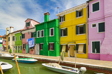 Fototapeta na wymiar Burano wyspa w Wenecji