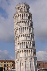 The Leaning Tower of pisi symbol of European holidays in Italy