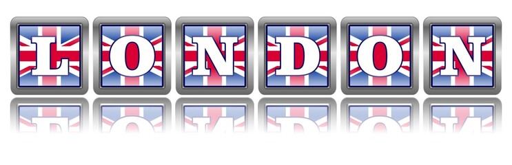 LONDON - Schild