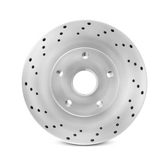 Brake Disc isolated on white background