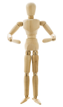 木製のデッサン人形