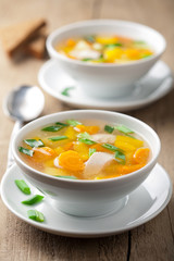 chicken soup with vegetables