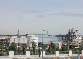 Fototapeta na wymiar Plant Industry energy