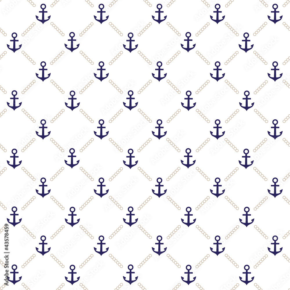 Aufkleber vector anchor pattern